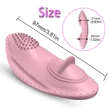 Kép 8/9 - B - Series Lyla - Strap on Vibrator 01 - 10 funkciós, wireless csiklóizgató bugyivibrátor (USB) - pink
