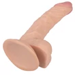 Kép 2/3 - Power Escorts - Rocket John 7,3&quot; -  élethű, rögzíthető, herés dildó (natúr)