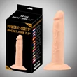 Kép 3/3 - Power Escorts - Rocket John 7,5&quot; -  élethű, rögzíthető dildó (natúr)