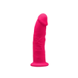 Kép 2/3 - Silexd - Premium Silicone Dildo 6&quot; - élethű, rögzíthető dildó (pink)