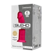 Kép 3/3 - Silexd - Premium Silicone Dildo 6&quot; - élethű, rögzíthető dildó (pink)
