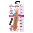 Kép 8/8 - Baile - Easton 7,3&quot; - 7+7 funkciós, rögzíthető, távirányítású valósághű vibrátor (22,5cm) - barna