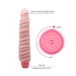 Kép 8/9 - Baile - Flexi Vibe Sensual Spine - hajlítható, bordázott vibrátor (19,5)cm - testszínű