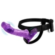 Kép 1/9 - Baile - Ultra Passionate Harness - wired, felcsatolható, dupla motors vibrátor duó hámmal (natúr)