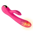 Kép 14/16 - Boss Series - 7+7 fokozatos, fűtés funkciós csiklóizgató és G-pont vibrátor (USB) - pink