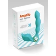 Kép 10/18 - Boss Series - Angelo - 36 funkciós, dupla motoros prosztata és here masszírozó (USB) - kék