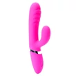 Kép 1/9 - Boss Series - Cindy - 36 funkciós, szilikon csiklóizgató és G-pont vibrátor (USB) - pink