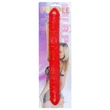 Kép 6/6 - Boss Series - Flexible Double Dong - kétoldali, élethű dildó (piros)