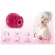 Kép 6/16 - Boss Series - Flirting Partner - 10 funkciós csiklóizgató rózsa-vibrátor és masszírozó (USB) - piros