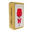 Kép 7/16 - Boss Series - Flirting Partner - 10 funkciós csiklóizgató rózsa-vibrátor és masszírozó (USB) - piros
