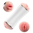 Kép 1/10 - B- Series - Fox - Vibrating Masturbation Cup USB 10 function + Interactive Function / Double Ends - 10 funkciós, interaktív, élethű vibrációs maszturbátor dupla végződéssel (USB)