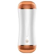 Kép 4/10 - B- Series - Fox - Vibrating Masturbation Cup USB 10 function + Interactive Function / Double Ends - 10 funkciós, interaktív, élethű vibrációs maszturbátor dupla végződéssel (USB)