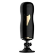 Kép 1/19 - B-Series Fox - Masturbator Black - multifunkciós, interaktív, élethű vibrációs maszturbátor dupla végződéssel (USB) - fekete