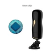 Kép 7/19 - B-Series Fox - Masturbator Black - multifunkciós, interaktív, élethű vibrációs maszturbátor dupla végződéssel (USB) - fekete