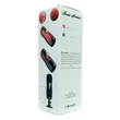 Kép 11/19 - B-Series Fox - Masturbator Black - multifunkciós, interaktív, élethű vibrációs maszturbátor dupla végződéssel (USB) - fekete