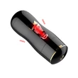 Kép 14/19 - B-Series Fox - Masturbator Black - multifunkciós, interaktív, élethű vibrációs maszturbátor dupla végződéssel (USB) - fekete
