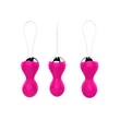 Kép 6/10 - Boss Series - Kegel Balls - 10 funkciós, wireless, vibrációs Kegel labda duó (USB) - pink