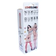 Kép 4/9 - Boss Series - LoveCloneX 7&quot; - Saturn - élethű, wireless, forgófejes, rögzíthető vibrátor (natúr)