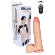 Kép 1/10 - Boss Series - LoveCloneX 8&quot; - Herkules - élethű, wireless, rögzíthető vibrátor (USB) - natúr