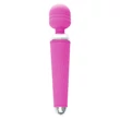 Kép 3/9 - Boss Series - Power Massager Wand - 10 funkciós szilikon masszírozó vibrátor (USB) - lila