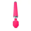 Kép 7/9 - Boss Series - Power Massager Wand - 10 funkciós szilikon masszírozó vibrátor (USB) - pink