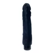 Kép 5/8 - Boss Series - Real Skin Multispeed - élethű vibrátor (22,5cm) - fekete
