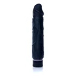 Kép 3/8 - Boss Series - Real Skin Multispeed - élethű vibrátor (22cm) - fekete