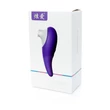 Kép 7/7 - Boss Series - Robert - 7+7 funkciós, szilikon csiklóizgató vibrátor (USB) - lila-fehér