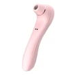 Kép 7/10 - Boss Series - Sucking Massager - 10 funkciós, szilikon csiklóizgató vibrátor és masszírozó (USB) - pink