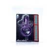Kép 8/8 - Boss Series - Vibro Cockring - vibrációs péniszgyűrű nyuszis csiklóizgatóval (lila)