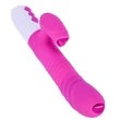 Kép 1/8 - Boss Series - melegítő funkciós,  nyelves csiklóizgató és G-pont vibrátor (USB) - pink