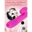 Kép 7/8 - Boss Series - Fox - melegítő funkciós,  nyelves csiklóizgató és G-pont vibrátor (USB) - pink