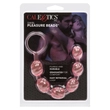 Kép 2/3 - CalExotics - Swirl Pleasure Beads - 6 szemes análgyöngy (pink)