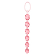 CalExotics - Swirl Pleasure Beads - 6 szemes análgyöngy (pink)