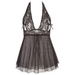Kép 4/7 - Cottelli Collection - Curves - csipke babydoll (XXXL) - fekete