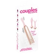 Kép 1/12 - Couples Choice - 10 funkciós, rugalmas masszírozó cserélhető fejekkel (USB) - natúr