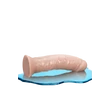 Kép 8/12 - Blush - Dr. Skin - Self Kubricating Dildo 8&quot; -  élethű, rögzíthető, extra síkos dildó (natúr)
