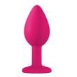 Lola Toys - Emotions - Cutie Small - sötétlila kristályos análdugó (pink)