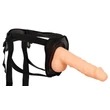 Kép 3/10 - Excellent Power - Erection Assistant Strap On - üreges, élethű felcsatolható dildó állítható hevederrel (24cm) - natúr