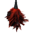 Kép 3/4 - Fetish Fantasy Series - Frisky Feather Duster - madártollas csiklandozó (fekete/vörös)