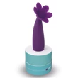 Kép 6/10 - FeelzToys - Daisy Joy - 20 funkciós csiklóizgató virág-vibrátor és masszírozó (USB) - lila