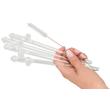 Glass Drinking Straw - Willy - pénisz végű üveg szívószál készlet (áttetsző)