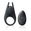 Kép 4/6 - Inty Toys - Crave - wireless, vibrációs vibrációs péniszgyűrű és csiklóizgató (USB) - fekete