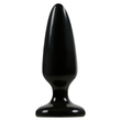 NS Novelties - Jelly Rancher Pleasure Plug - közepes méretű, rögzíthető análkúp (fekete)