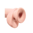 Kép 9/9 - Pipdream - King Cock Plus - 10&quot; Triple Density Cock with Balls - élethű, felcsatolható, herés dildó (natúr)