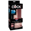 Kép 3/8 - Pipdream - King Cock Plus - 5&quot; Triple Density Cock with Balls - élethű, felcsatolható, herés dildó (natúr)