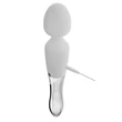 Kép 3/12 - Liaison - Glass Vibrator 1 - 10 funkciós, LED-es, szilikon masszírozó és üveg vibrátor duó (USB) - fehér