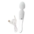 Kép 4/12 - Liaison - Glass Vibrator 1 - 10 funkciós, LED-es, szilikon masszírozó és üveg vibrátor duó (USB) - fehér