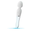 Kép 9/12 - Liaison - Glass Vibrator 1 - 10 funkciós, LED-es, szilikon masszírozó és üveg vibrátor duó (USB) - fehér