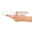 Kép 11/12 - Liaison - Glass Vibrator 1 - 10 funkciós, LED-es, szilikon masszírozó és üveg vibrátor duó (USB) - fehér
